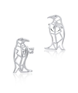 Penguin Art Design 925 Ear Stud STS-3729